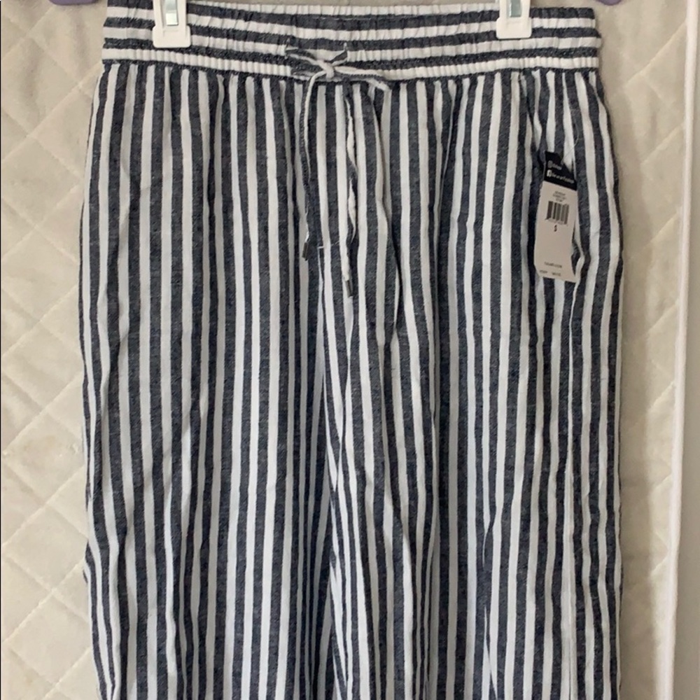 Chaps Linen striped Goucho